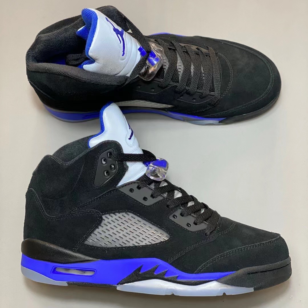 【国内 2/17 発売】ナイキ エア ジョーダン 5 レトロ “ブラック/レーサーブルー” (NIKE AIR JORDAN 5 RETRO “Black/Racer Blue”) [CT4838-004]