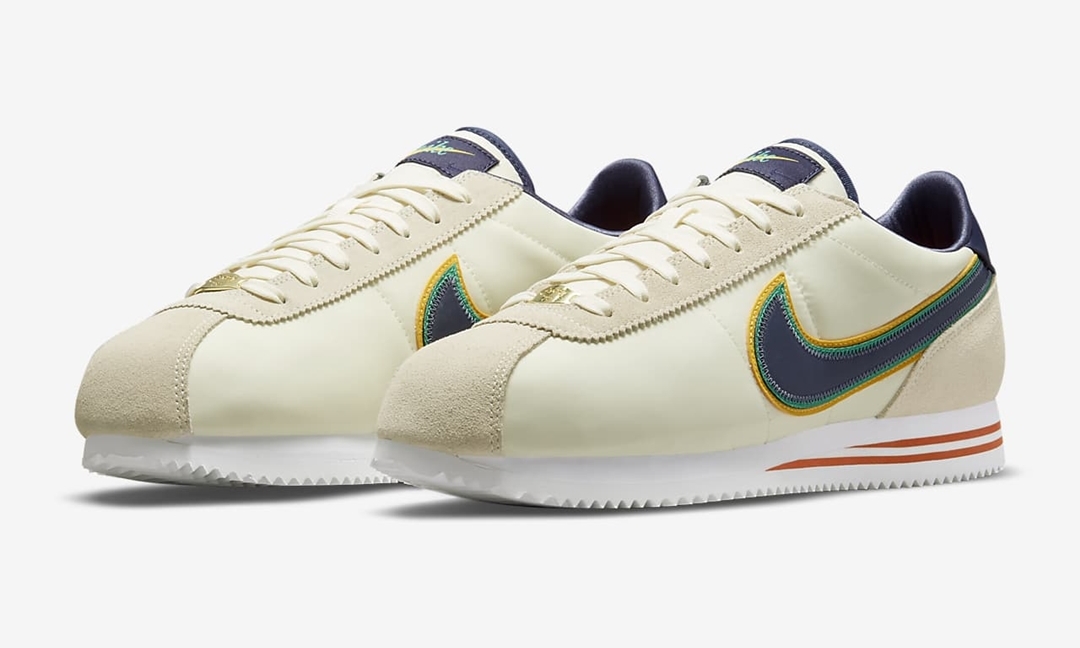 ナイキ コルテッツ ベーシック プレミアム “ココナッツミルク/ダークサルファー” (NIKE CORTEZ BASIC PREMIUM “Coconut Milk/Dark Sulfur”) [DJ5183-100]