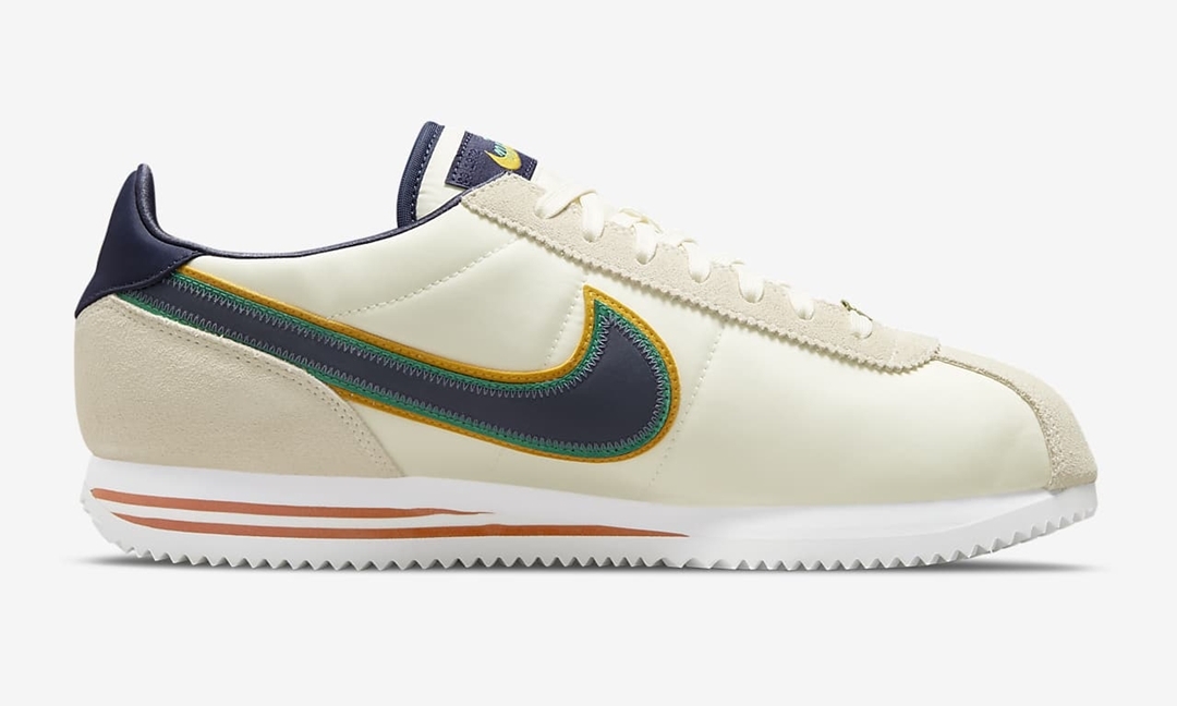 ナイキ コルテッツ ベーシック プレミアム “ココナッツミルク/ダークサルファー” (NIKE CORTEZ BASIC PREMIUM “Coconut Milk/Dark Sulfur”) [DJ5183-100]