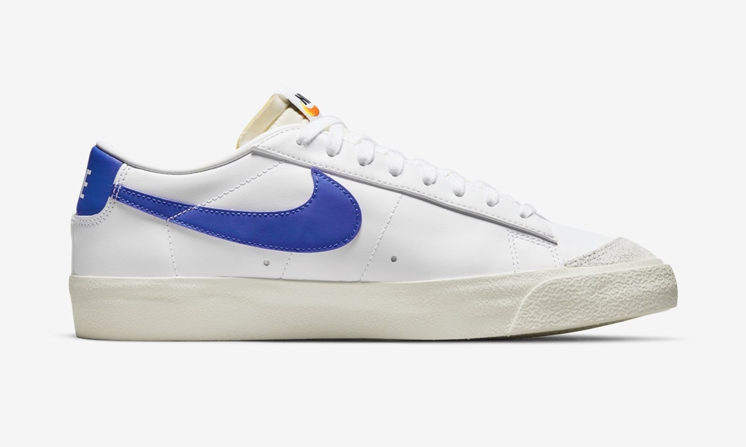 【国内 9/10 発売】ナイキ ブレーザー ロー 77 ビンテージ “ホワイト/ハイパーロイヤル” (NIKE BLAZER LOW 77 VINTAGE “White/Hyper Royal”) [DA6364-103]