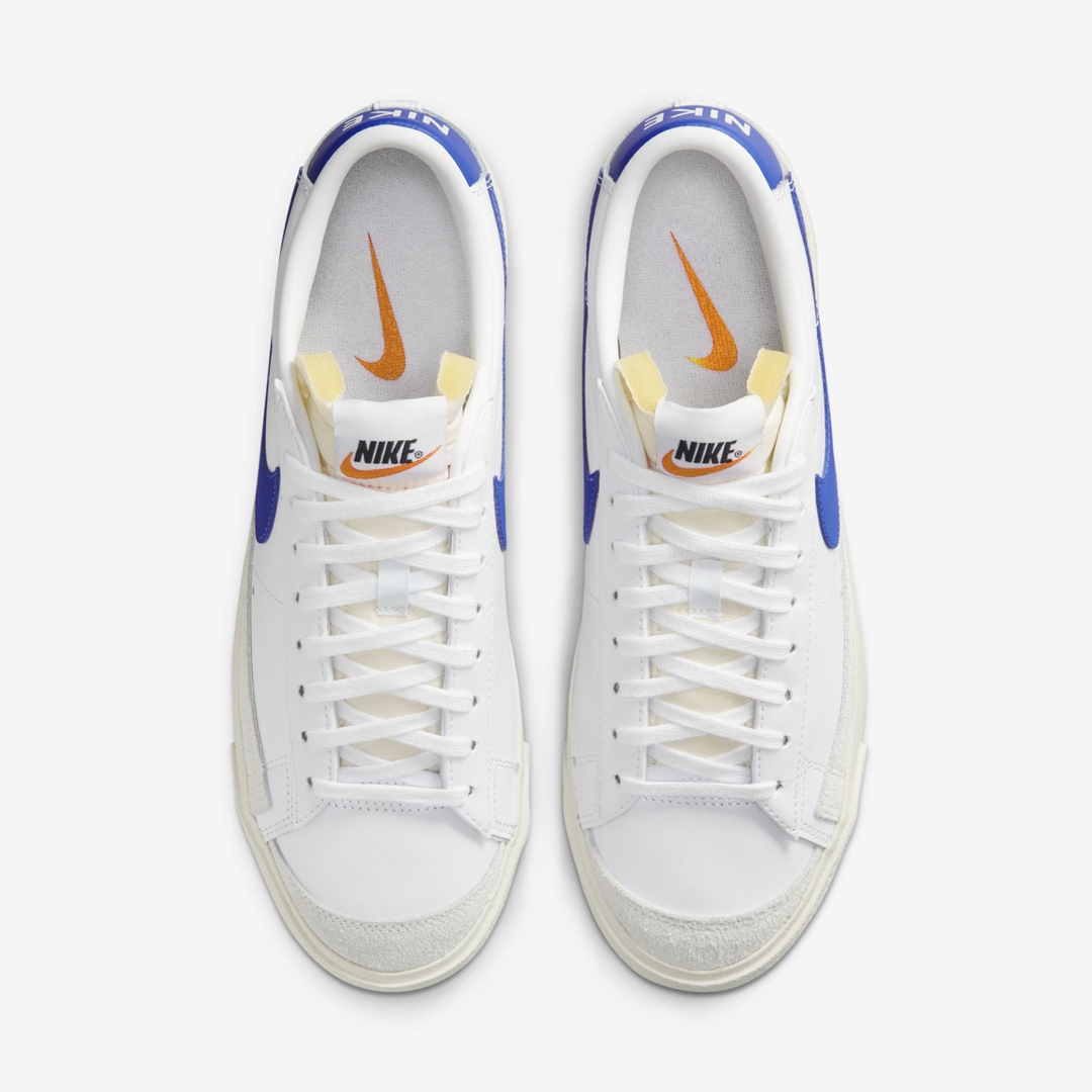 【国内 9/10 発売】ナイキ ブレーザー ロー 77 ビンテージ “ホワイト/ハイパーロイヤル” (NIKE BLAZER LOW 77 VINTAGE “White/Hyper Royal”) [DA6364-103]