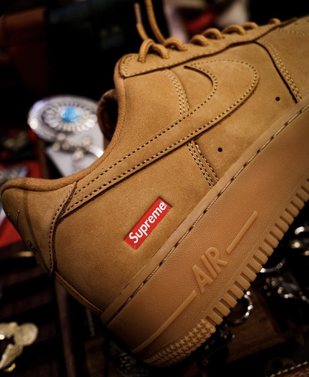 海外 9/2、国内 9/4 発売予定？SUPREME × NIKE AIR FORCE 1 LOW “Flax” (シュプリーム ナイキ エア フォース 1 ロー “フラックス” 2021)