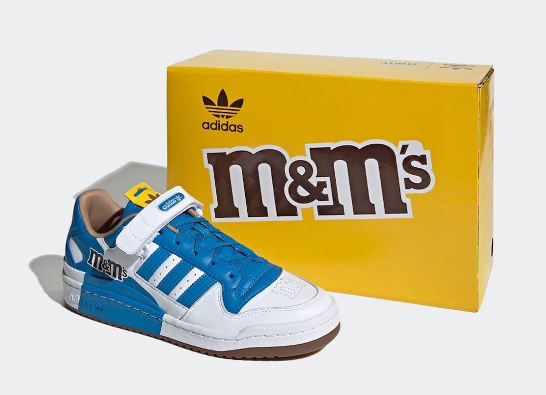 【国内 4/19、5/10 発売】M&M’s x adidas Originals FORUM LOW COLLECTION (“エムアンドエム アディダス オリジナルス フォーラム ロー”)