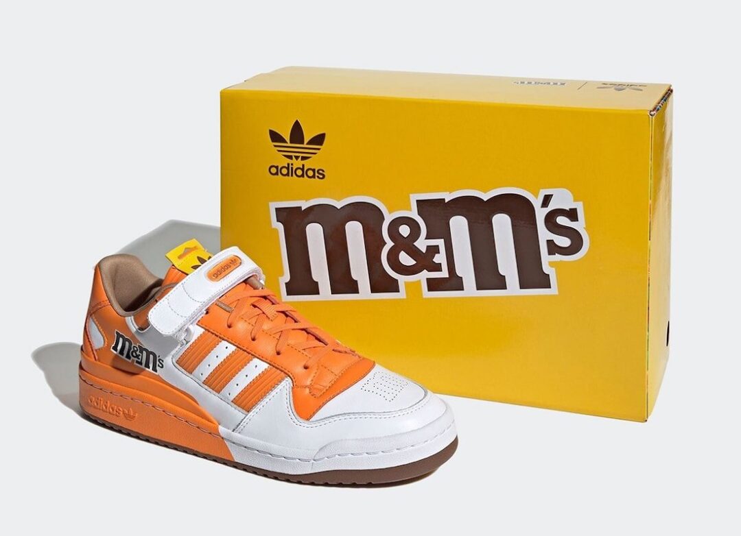 【国内 4/19、5/10 発売】M&M’s x adidas Originals FORUM LOW COLLECTION (“エムアンドエム アディダス オリジナルス フォーラム ロー”)