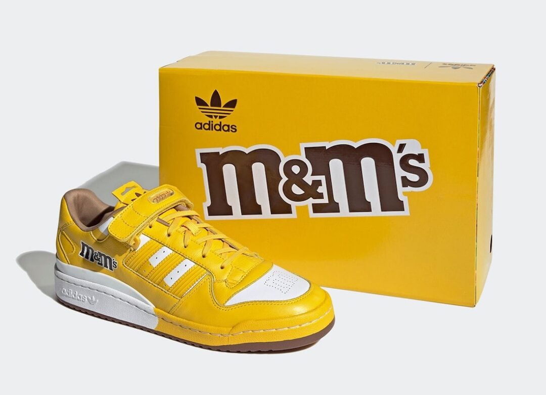 【国内 4/19、5/10 発売】M&M’s x adidas Originals FORUM LOW COLLECTION (“エムアンドエム アディダス オリジナルス フォーラム ロー”)