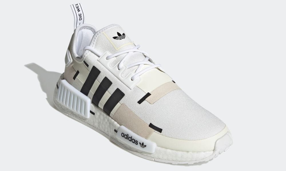 テクニカルジャケットに見られるテーピングを模したadidas Originals NMD_R1 (アディダス オリジナルス エヌエムディ) [GZ7946,GZ7947]