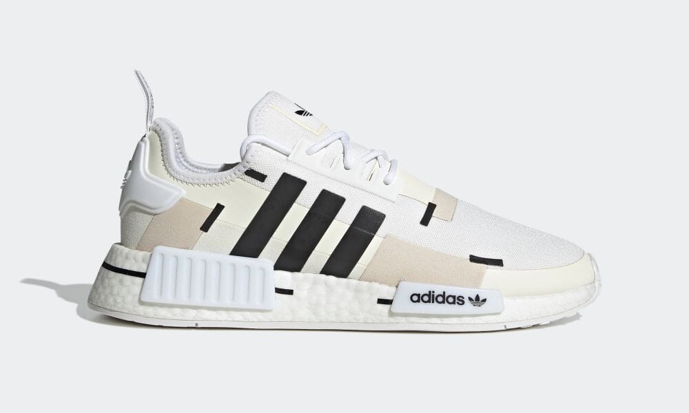 テクニカルジャケットに見られるテーピングを模したadidas Originals NMD_R1 (アディダス オリジナルス エヌエムディ) [GZ7946,GZ7947]