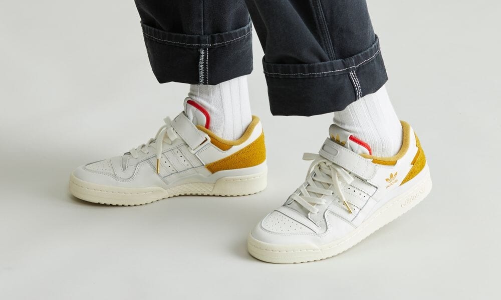 7/5 発売！adidas Originals FORUM 84 LOW “White/Gold/Red” (アディダス オリジナルス フォーラム 84 ロー “ホワイト/ビクトリーゴールド/レッド”) [GZ8961]