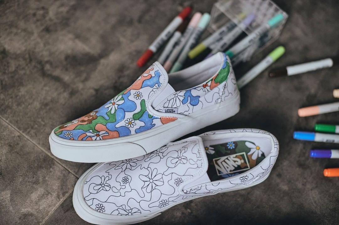 VANS ”U-PAINT” COLLECTION CLASSIC SLIP-ON (バンズ クラシックスリッポン)