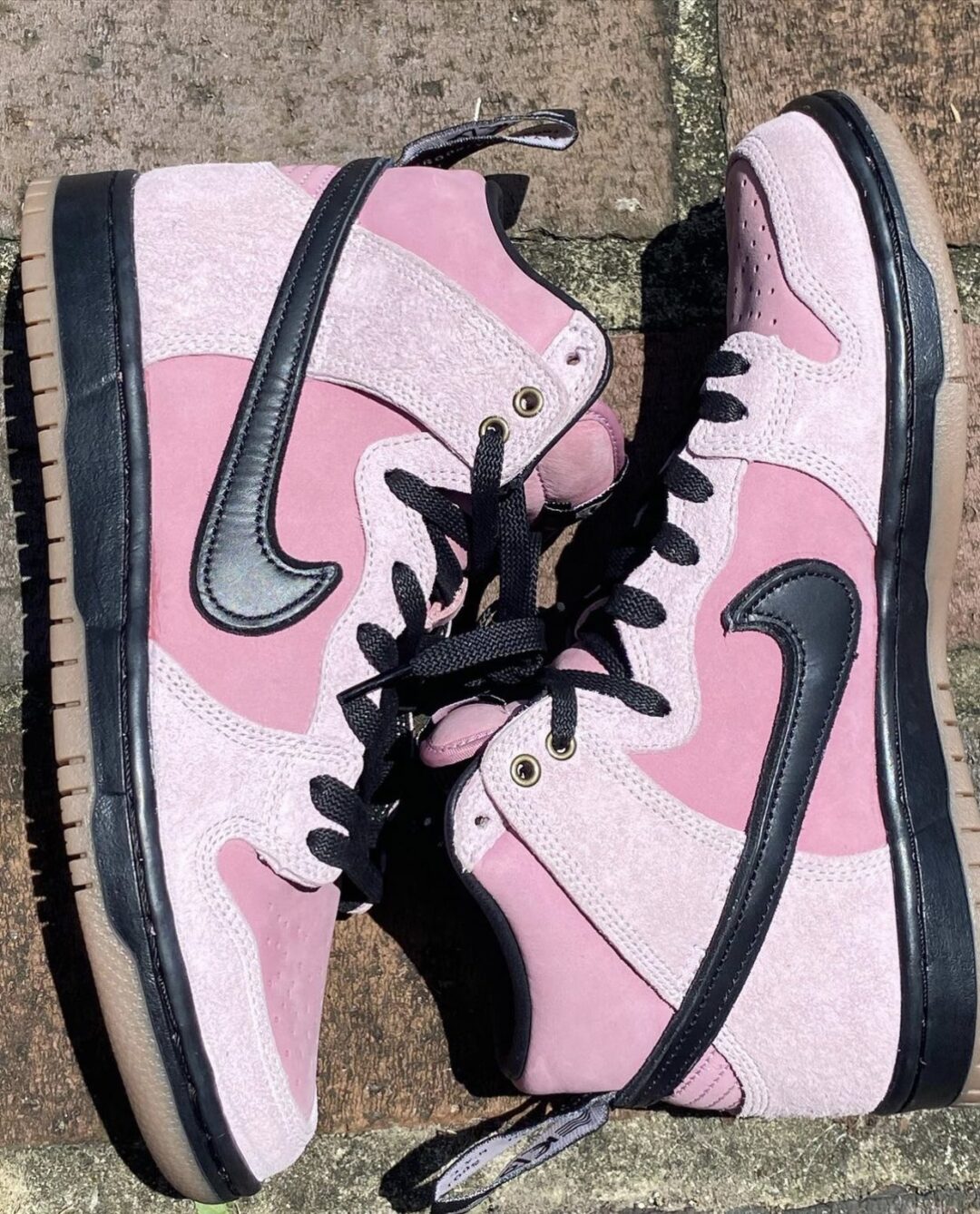 KCDC Brooklyn Nike SB ダンク ハイ Pink Black