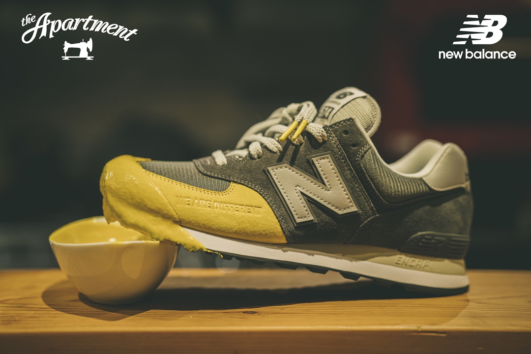 7/11 発売！New Balance × the Apartment ML574 AP2 “MUSTARD DIP”﻿ (ジ・アパートメント ニューバランス “マスタードディップ”)