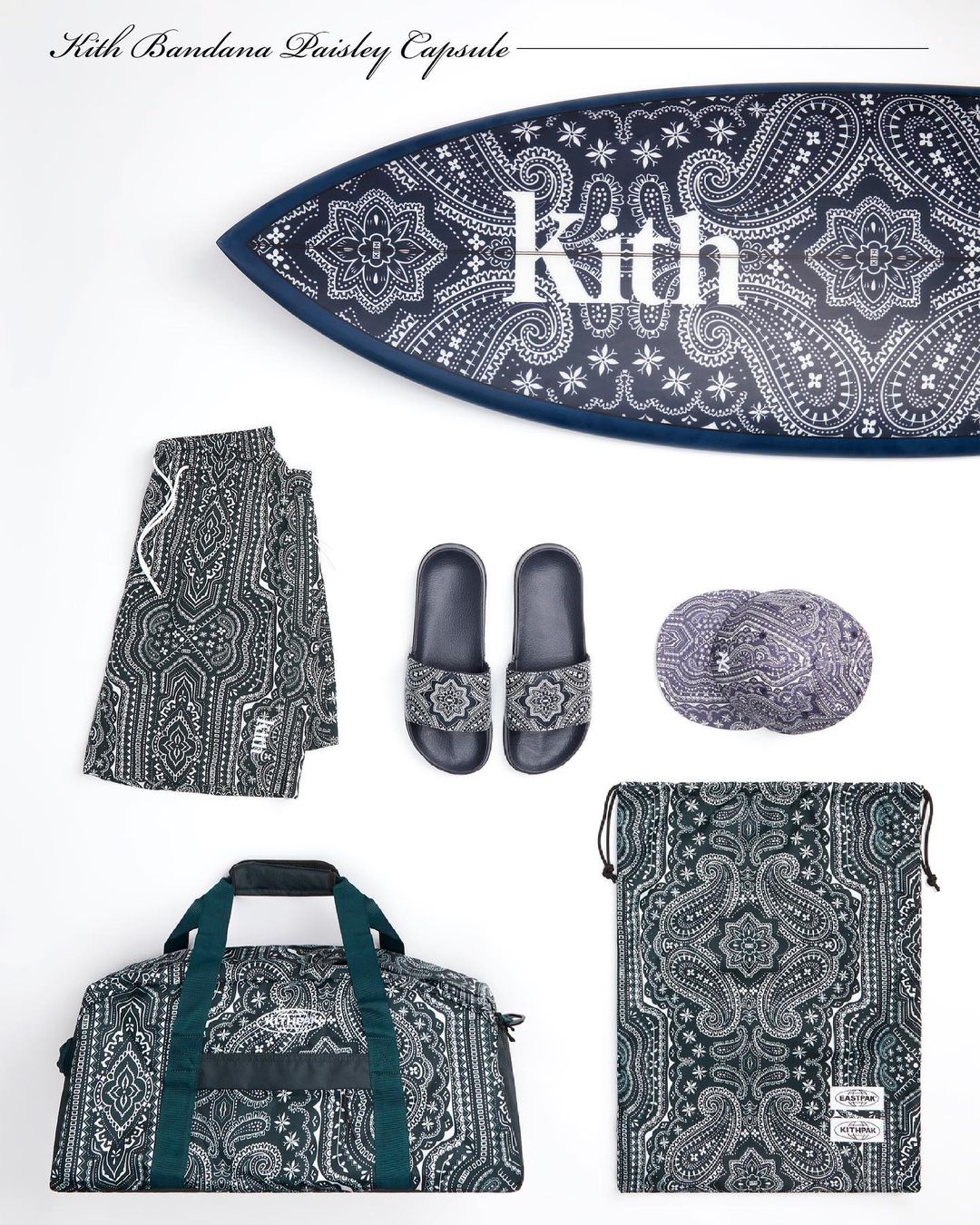 【Kith TBandana Paisley Capsule】KITH MONDAY PROGRAM 2021年 第23弾が7/5 発売 (キス)