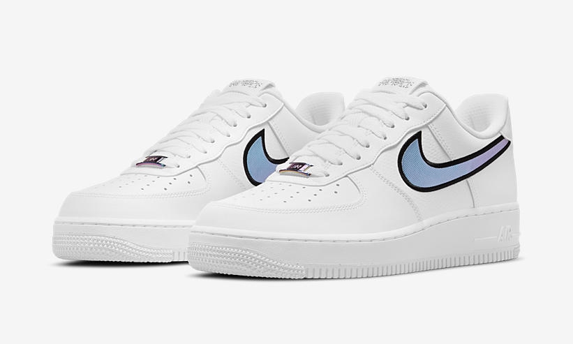 2021年 発売予定！ナイキ エア フォース 1 ロー “イリディセントスウッシュ/グレー/ホワイト” (NIKE AIR FORCE 1 LOW “Iridescent Swoosh/Grey/White”) [DN4925-001,100]