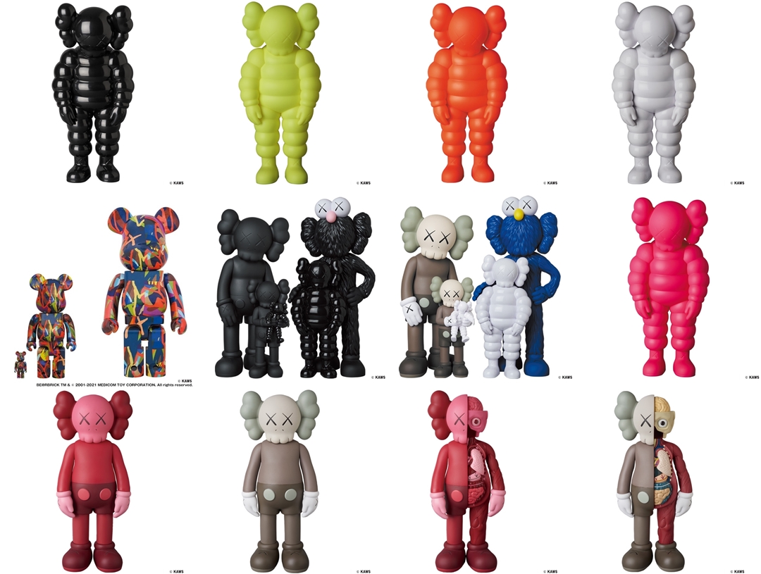 【オンライン 9/11 11:00 発売予定】KAWS TOKYO FIRST MEDICOM TOY フィギュア 全13アイテムが7/16～8/31、オンライン 9月中旬 ​発売 ​(カウズ トウキョウ ファースト メディコムトイ)