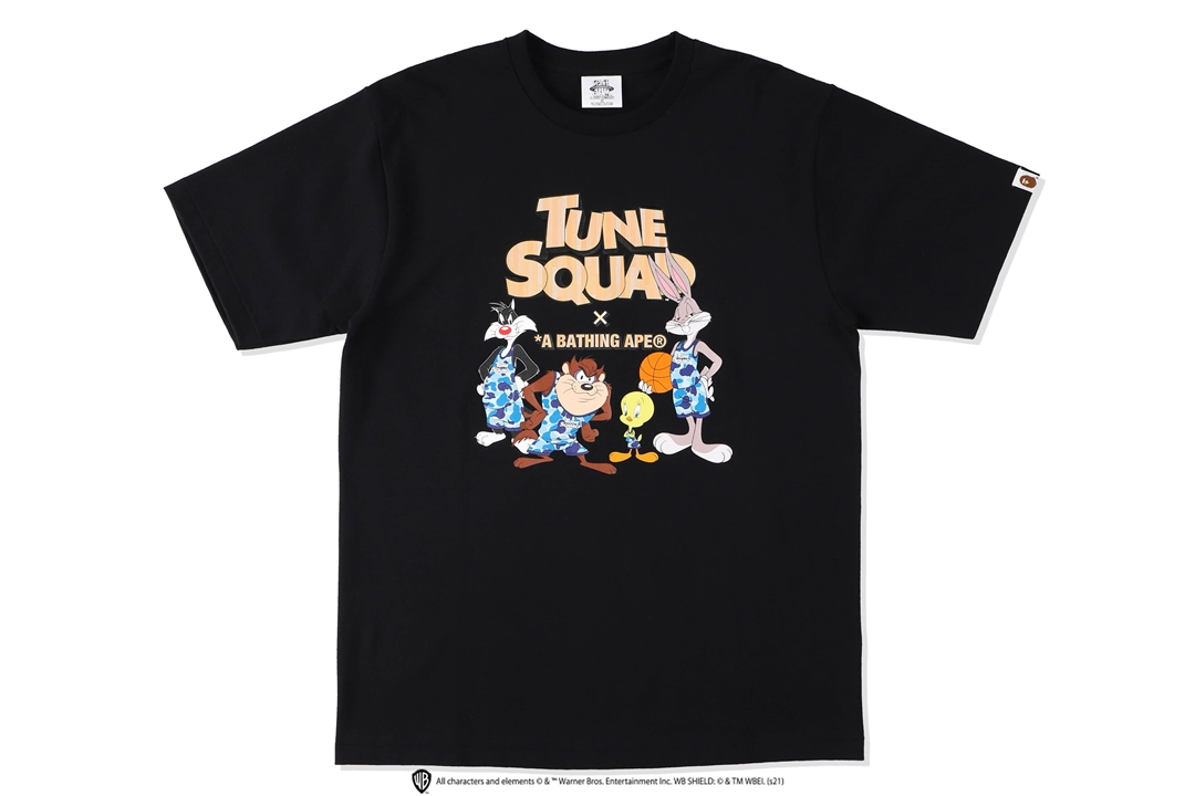 A BATHING APE × SPACE JAM : A NEW LEGACY コラボレーションが7/10 発売 (ア ベイシング エイプ スペース・ジャム)