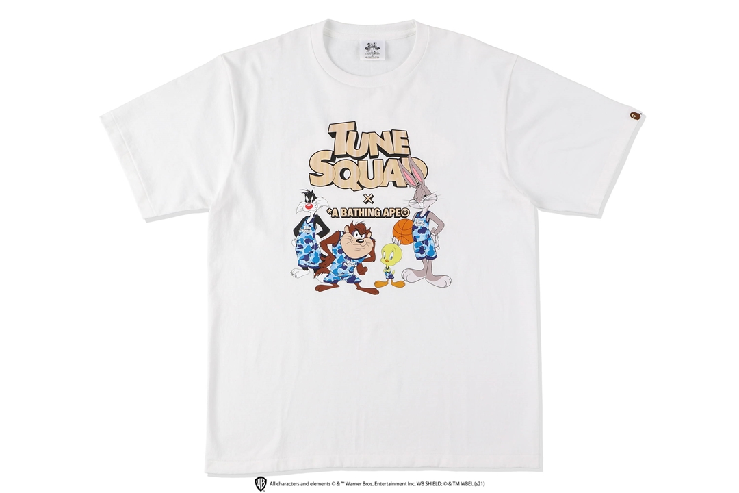 A BATHING APE × SPACE JAM : A NEW LEGACY コラボレーションが7/10 発売 (ア ベイシング エイプ スペース・ジャム)