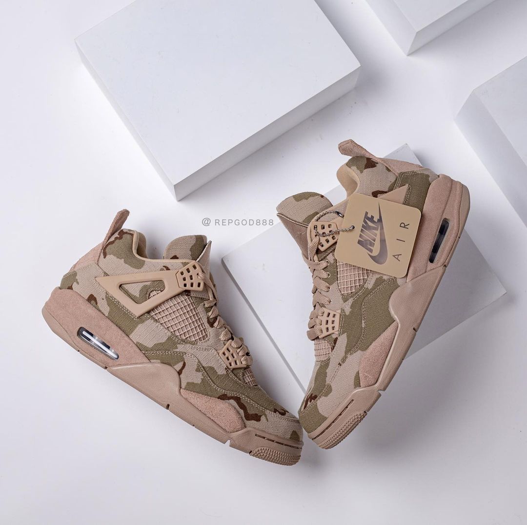 2021年 発売予定！アレイリ・メイ × ナイキ ウィメンズ エア ジョーダン 4 レトロ SP “カモ/サンド” (ALEALI MAY NIKE WMNS AIR JORDAN 4 RETRO SP “Camo/Sand”) [DJ1193-200]