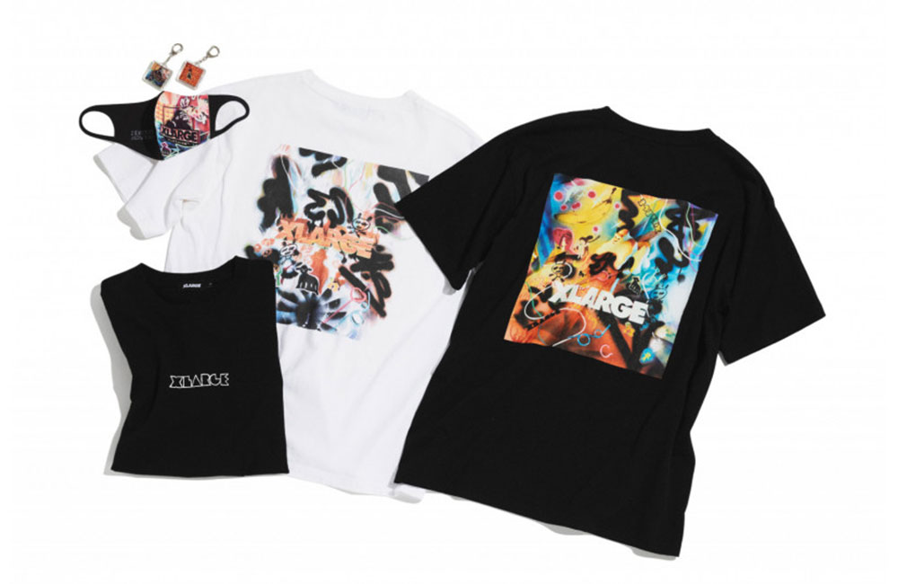 XLARGE × 和歌山県出身の現代美術家「伊藤彩」とのコラボレーションが伊勢丹オンラインにて7/7 発売 (エクストララージ)