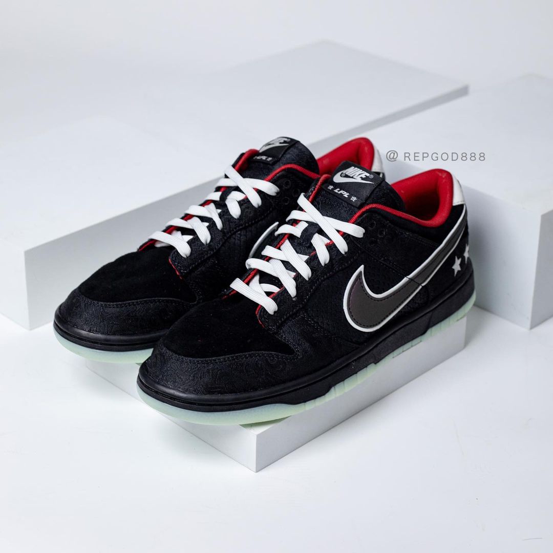 【2021年 発売予定】LPL {League or Legends Pro League} × NIKE DUNK LOW RETRO “Black/Glow” (エルピーエル ナイキ ダンク ロー レトロ “ブラック/グロー”) [DO2327-011]