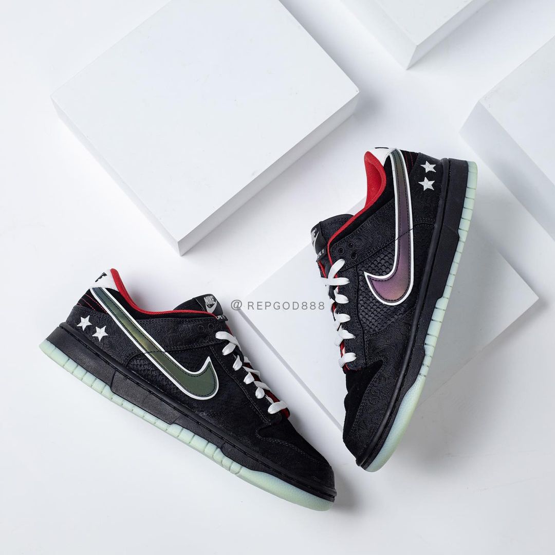 【2021年 発売予定】LPL {League or Legends Pro League} × NIKE DUNK LOW RETRO “Black/Glow” (エルピーエル ナイキ ダンク ロー レトロ “ブラック/グロー”) [DO2327-011]