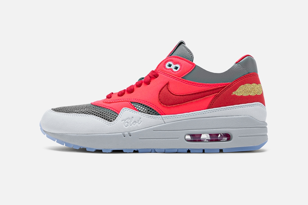 【海外 7/20 発売予定】Juice ストア限定！CLOT x NIKE AIR MAX 1 “Kiss Of Death/SOLAR RED” (クロット ナイキ エア マックス 1 “キス・オブ・デス/ソーラーレッド”)