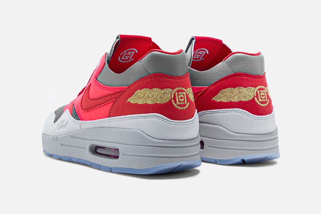 【海外 7/20 発売予定】Juice ストア限定！CLOT x NIKE AIR MAX 1 “Kiss Of Death/SOLAR RED” (クロット ナイキ エア マックス 1 “キス・オブ・デス/ソーラーレッド”)