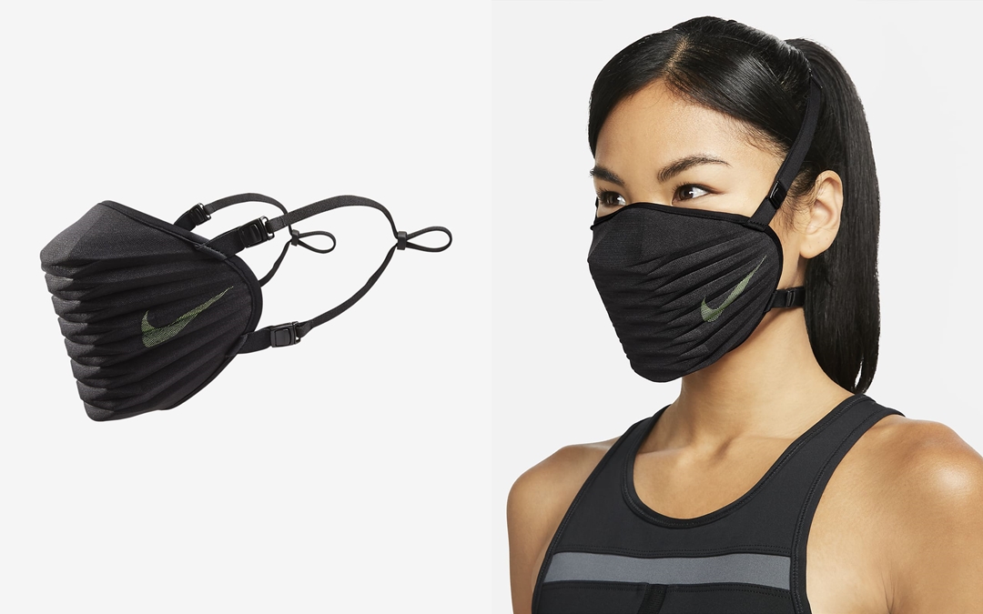 NIKE 史上初のストラップ付き高性能マスク「ナイキ ベンチュラー」が発売 (Venturer Performance Face Mask) [DO8356-010]