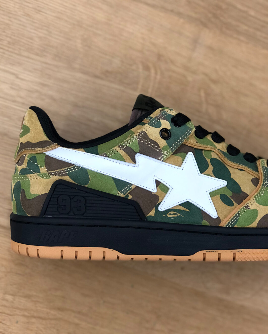 7/17 発売予定！A BATHING APE BAPE STA “SK8 STA/BAPESTA 93” (ア ベイシング エイプ)