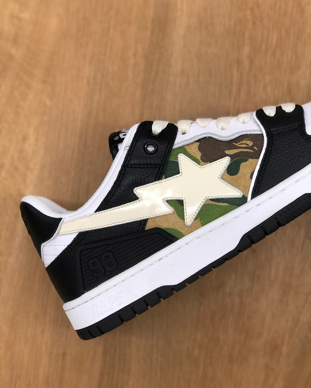 7/17 発売予定！A BATHING APE BAPE STA “SK8 STA/BAPESTA 93” (ア ベイシング エイプ)