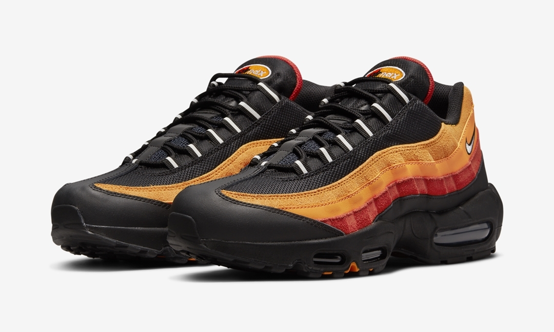 2021年 発売予定！ナイキ エア マックス 95 “ブラック/ゴールド/レッド” (NIKE AIR MAX 95 “Black/Gold/Red”) [DC9412-001]