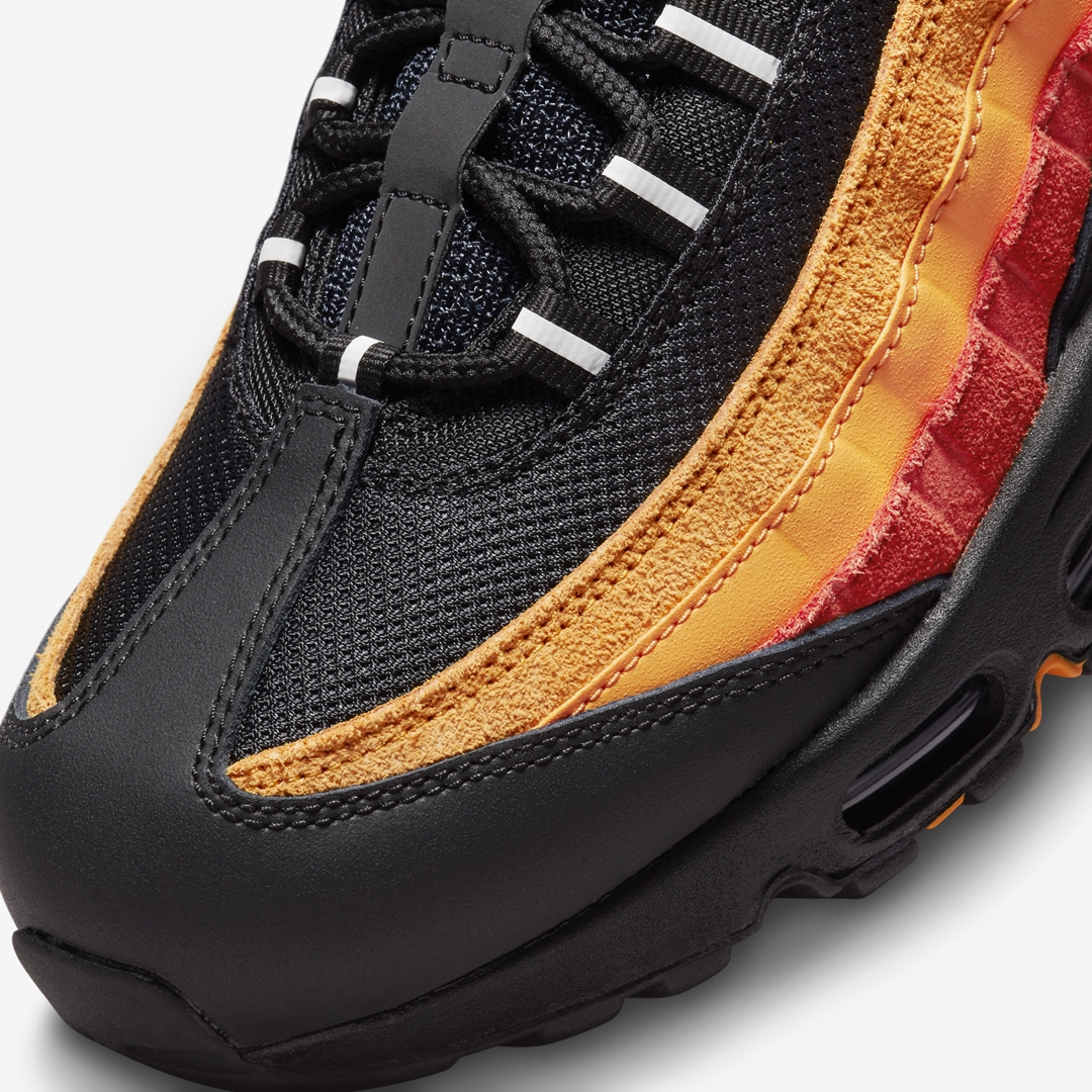 2021年 発売予定！ナイキ エア マックス 95 “ブラック/ゴールド/レッド” (NIKE AIR MAX 95 “Black/Gold/Red”) [DC9412-001]