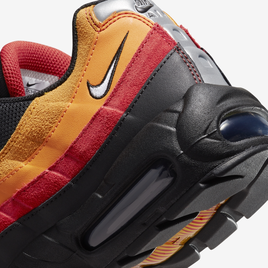 2021年 発売予定！ナイキ エア マックス 95 “ブラック/ゴールド/レッド” (NIKE AIR MAX 95 “Black/Gold/Red”) [DC9412-001]