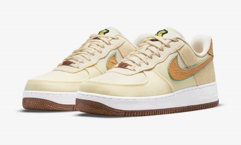 【国内 7/24 発売】ナイキ エア フォース 1 07 ロー プレミアム “パイナップル” (NIKE AIR FORCE 1 07 LOW PREMIUM “Pineapple”) [CZ1631-100]