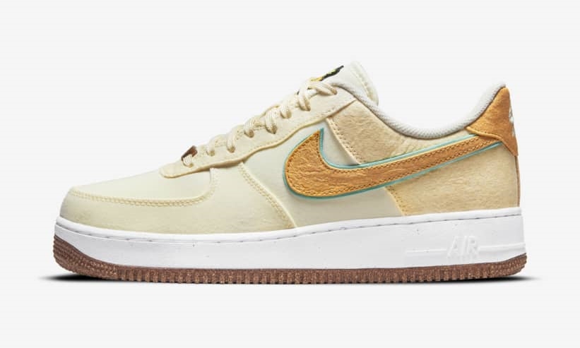 【国内 7/24 発売】ナイキ エア フォース 1 07 ロー プレミアム “パイナップル” (NIKE AIR FORCE 1 07 LOW PREMIUM “Pineapple”) [CZ1631-100]