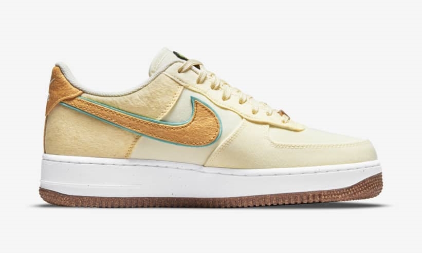 【国内 7/24 発売】ナイキ エア フォース 1 07 ロー プレミアム “パイナップル” (NIKE AIR FORCE 1 07 LOW PREMIUM “Pineapple”) [CZ1631-100]