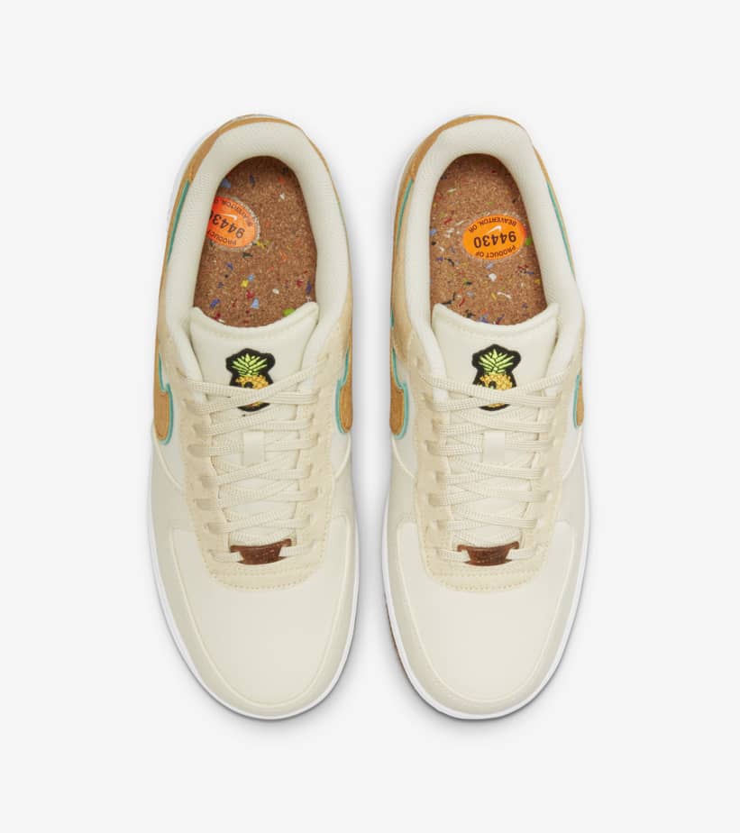 【国内 7/24 発売】ナイキ エア フォース 1 07 ロー プレミアム “パイナップル” (NIKE AIR FORCE 1 07 LOW PREMIUM “Pineapple”) [CZ1631-100]