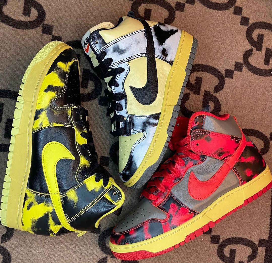 海外 2021年 発売予定！ナイキ ダンク ハイ “イエローアシッド” (NIKE DUNK HIGH “Yellow Acid”) [DD9404-001]