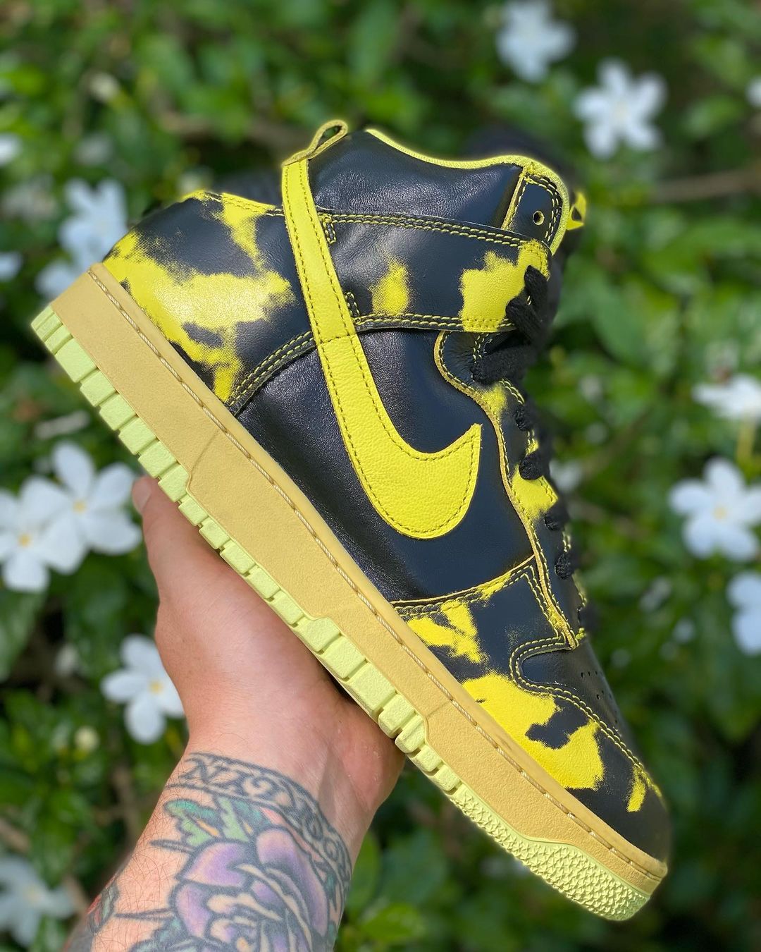 海外 2021年 発売予定！ナイキ ダンク ハイ “イエローアシッド” (NIKE DUNK HIGH “Yellow Acid”) [DD9404-001]