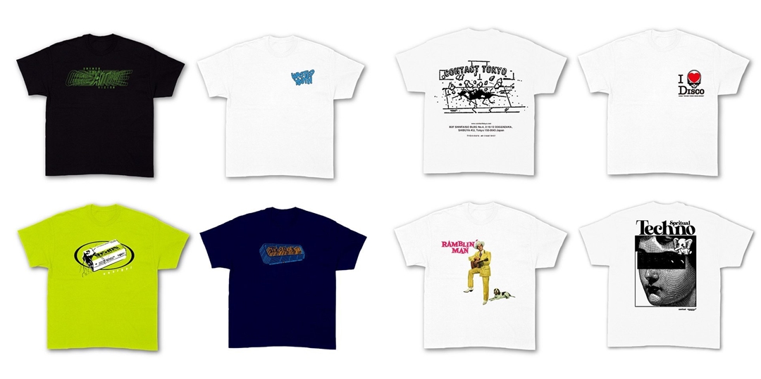 Verdy、UNDERCOVER、WACKOMARIAなどがデザインした Contact/Sound Museum Vision コラボTEEがオンラインショップ発売