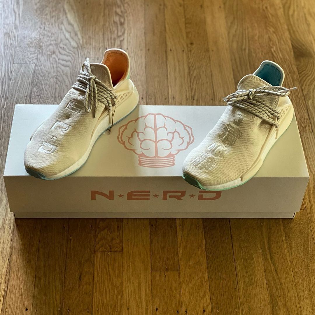 2021年 発売予定！Pharrell Williams × adiads Originals “N.E.R.D” HU NMD "Chalk White" (ファレル・ウィリアムス アディダス オリジナルス エヌエムディ "チョークホワイト") [GW0246]