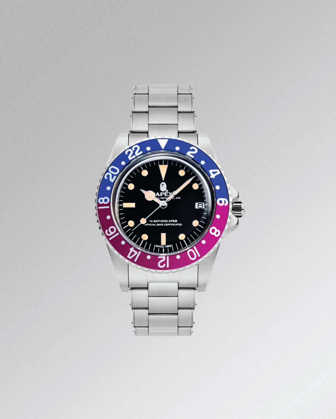 A BATHING APE オリジナルリストウォッチ「TYPE BAPEX」モダンクラシックなデザイン「VINTAGE TYPE COLLECTION」が7/17 発売 (ア ベイシング エイプ)