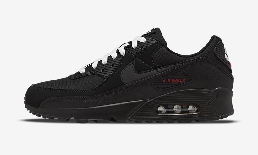 【国内 10/1 発売】ナイキ エア マックス 90 “ブラック/スポーツレッド/ホワイト” (NIKE AIR MAX 90 “Black/Sport Red/White”) [DC9388-002]