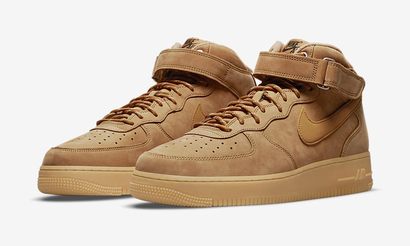 【2021年モデル】ナイキ エア フォース 1 ミッド “ウィート/フラックス” (NIKE AIR FORCE 1 MID “Wheat/Flax”) [DJ9158-200]