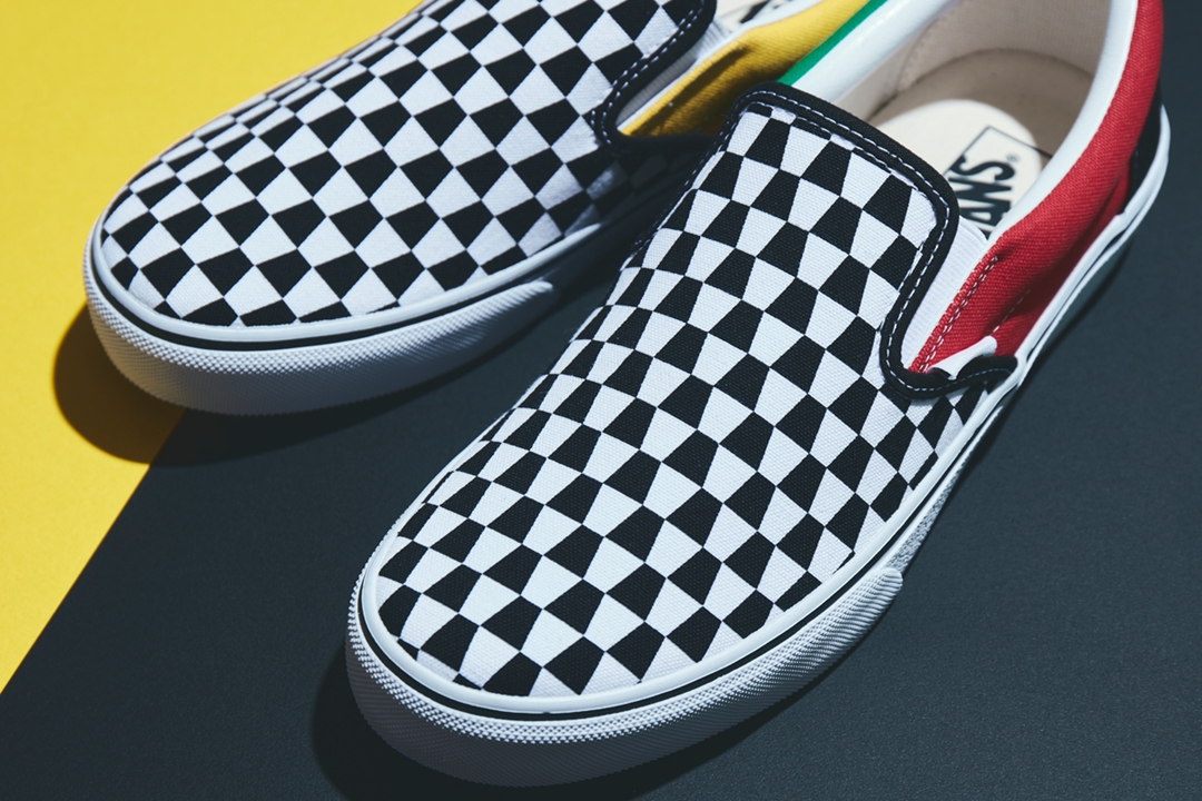 【7/18 先行、7/23 発売】BILLY’S 限定！VANS SLIP-ON “TRAPEZOID” (ビリーズ バンズ スリッポン)