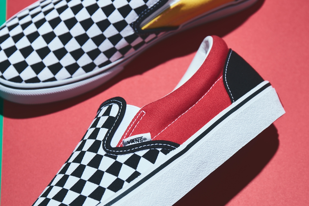 【7/18 先行、7/23 発売】BILLY’S 限定！VANS SLIP-ON “TRAPEZOID” (ビリーズ バンズ スリッポン)