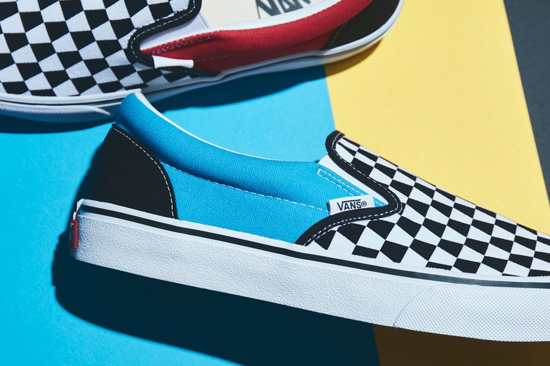 【7/18 先行、7/23 発売】BILLY’S 限定！VANS SLIP-ON “TRAPEZOID” (ビリーズ バンズ スリッポン)