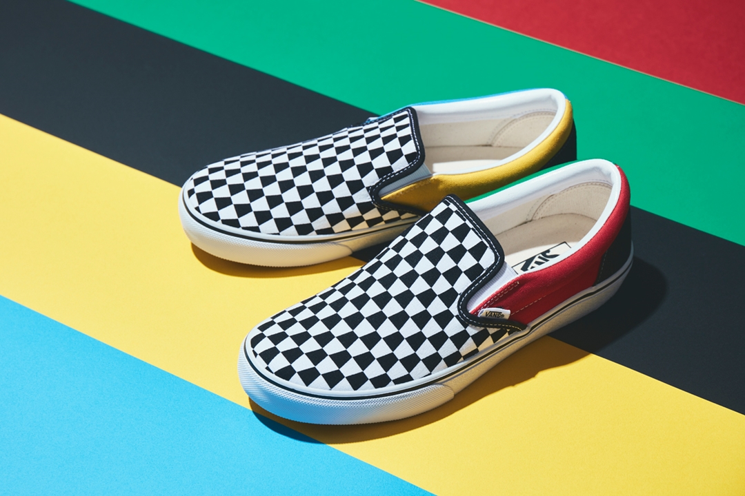 【7/18 先行、7/23 発売】BILLY’S 限定！VANS SLIP-ON “TRAPEZOID” (ビリーズ バンズ スリッポン)