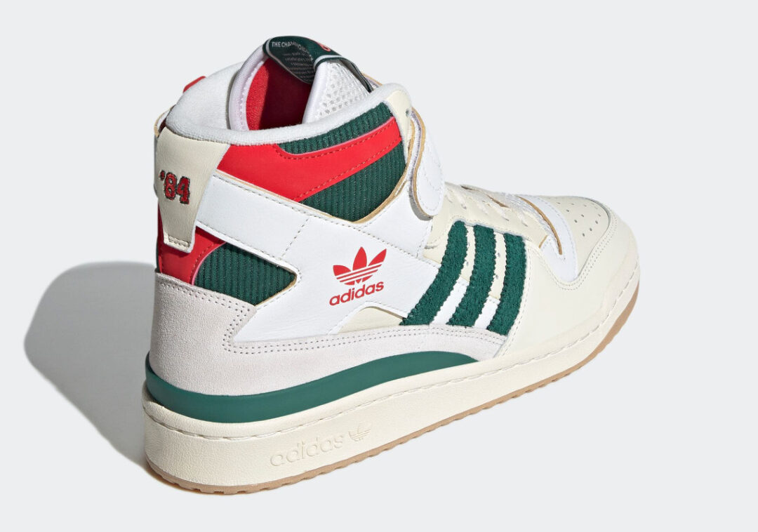 2021年 発売予定！adidas Originals FORUM HI 84 "White/Green/Red" (アディダス オリジナルス フォーラム ハイ 84 "ホワイト/グリーン/レッド") [GX9055]