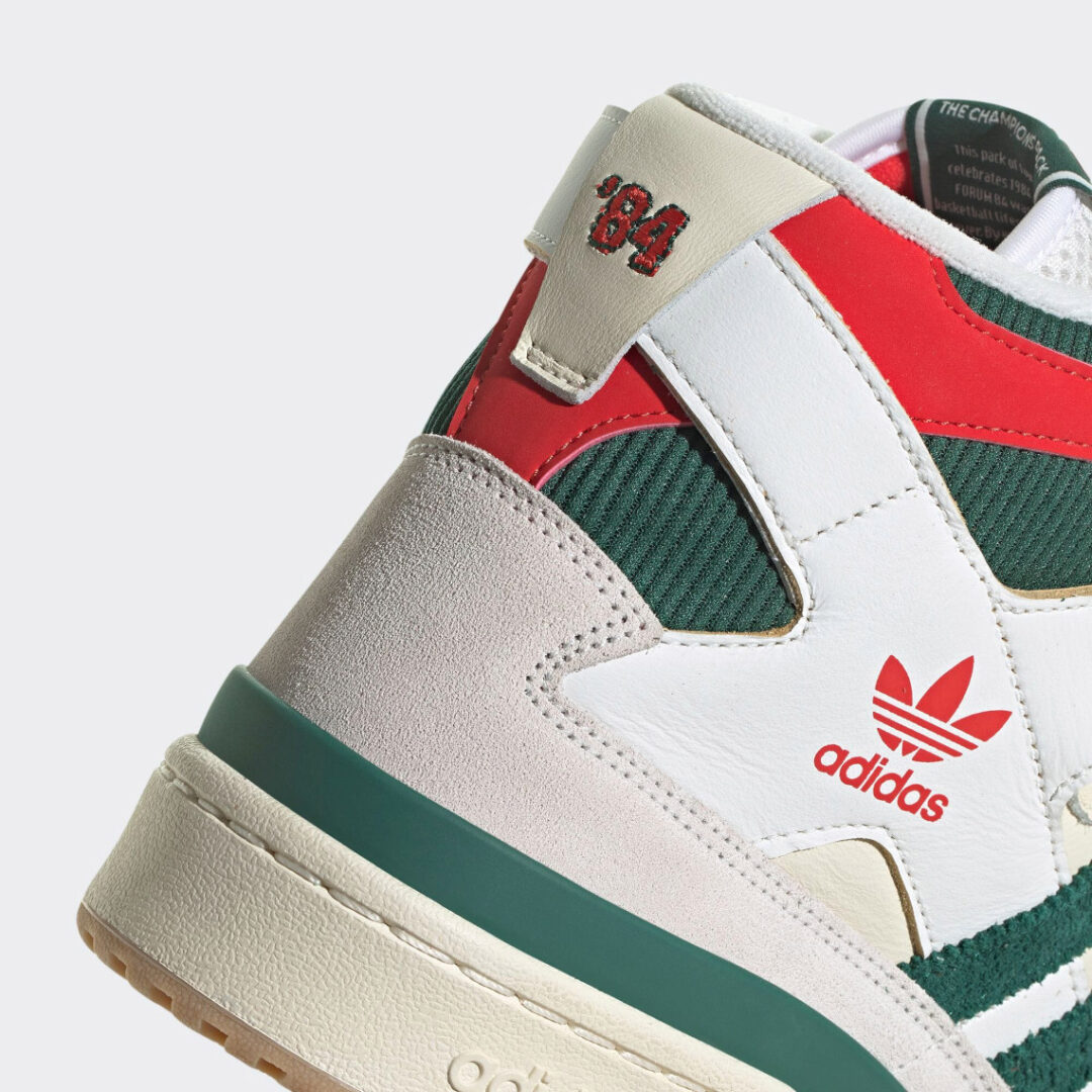 【10/15 発売予定】adidas Originals FORUM HI 84 “Champions Pack/Bucks” (アディダス オリジナルス フォーラム ハイ 84 “チャンピオンズパック/バックス”) [GX9055]