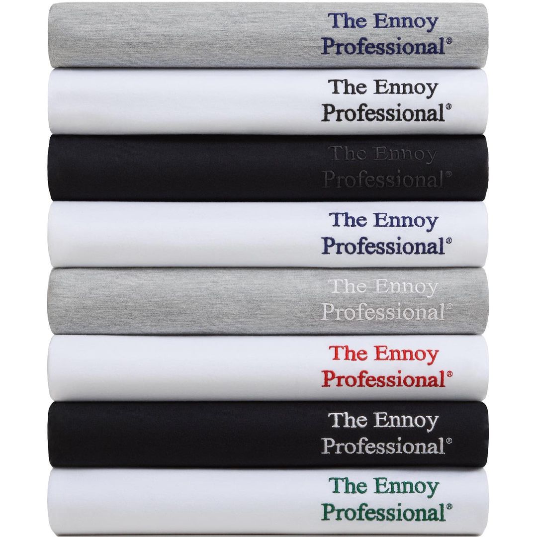 ENNOY “Professional T-Shirts”が7/19 抽選販売 (エンノイ)